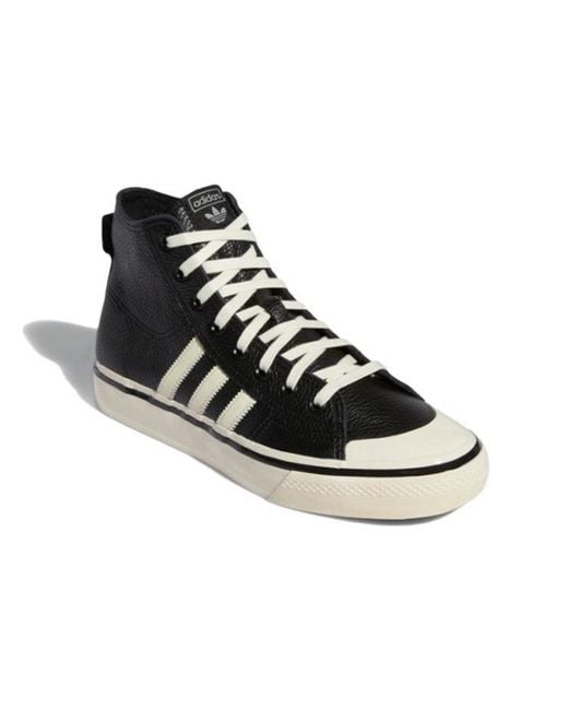 Adidas Black Nizza Hi Rf 74 for men