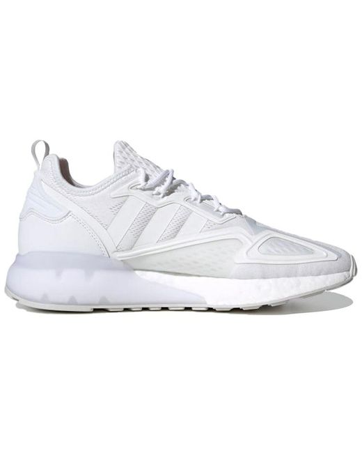 Adidas White Zx 2k Boost for men