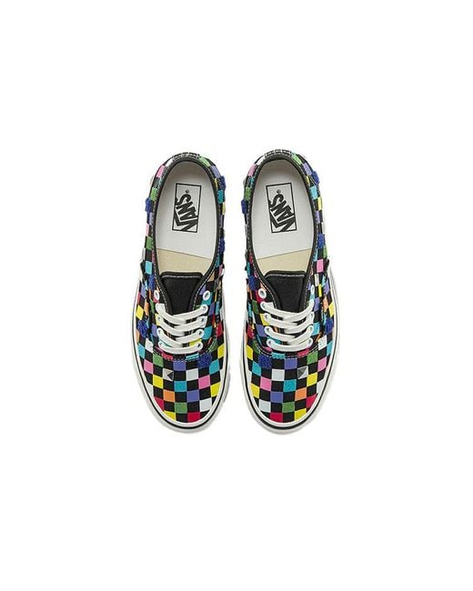 Vans Blue Authentic 44 Dx Sneakers Black for men