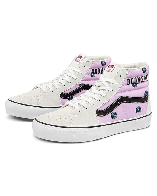 Vans White Cali Thornhill Dewitt X Vault Sk8-Hi Lx Doomsday Foreplay' for men
