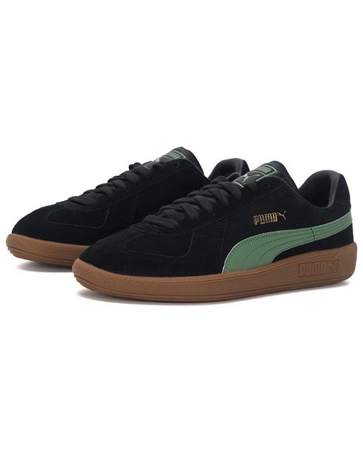 PUMA Black Army Trainer Suede for men