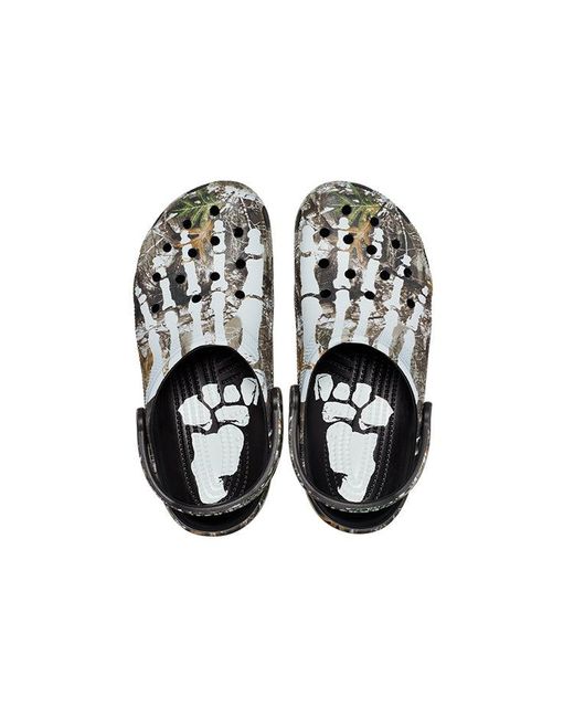CROCSTM Gray Pleasures X Realtree X Classic Clog 'Skeleton for men