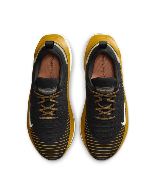 Nike Black Infinityrn 4 Road Running Shoes for men