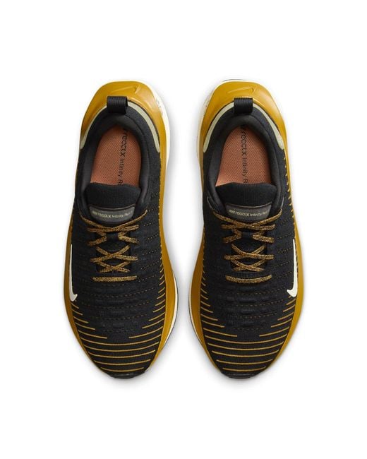 Nike Black Infinityrn 4 Road Running Shoes for men