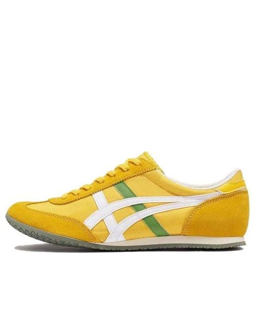 Onitsuka Tiger Yellow Machu Racer for men