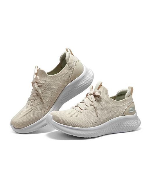 Skechers White (Wmns) Skech-Lite Pro 'Natural'
