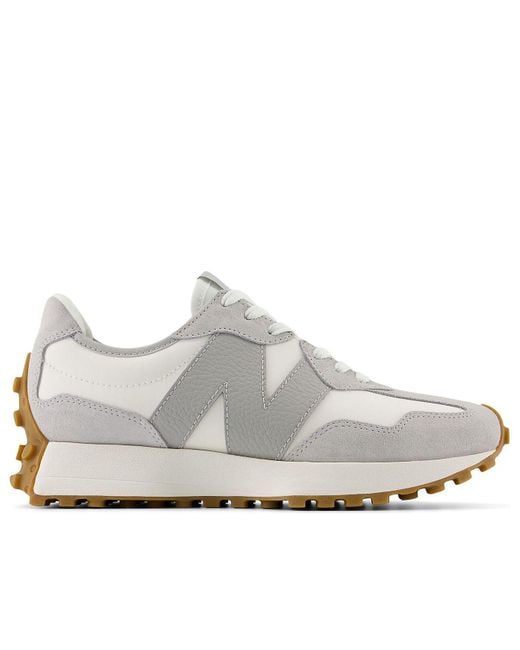 New Balance White (Wmns) 327 'Raincloud Reflection'