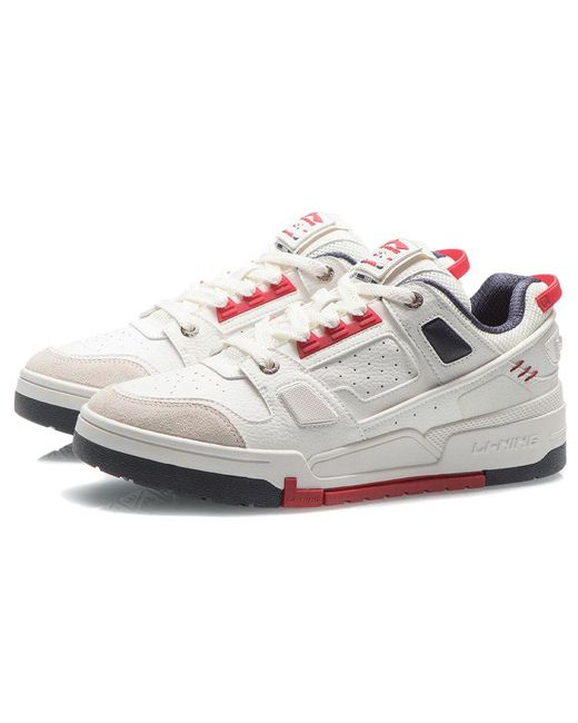 Li-ning White Low-Top for men