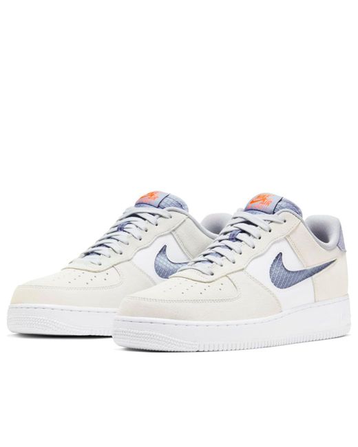 Nike White Air Force 1 Low Fog' for men