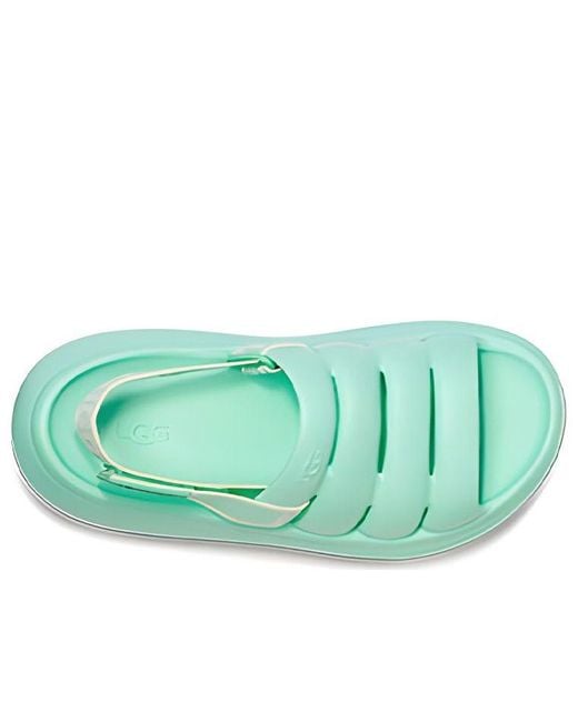 Ugg Blue (Wmns) Fluff Yeah Slide 'Emerald'