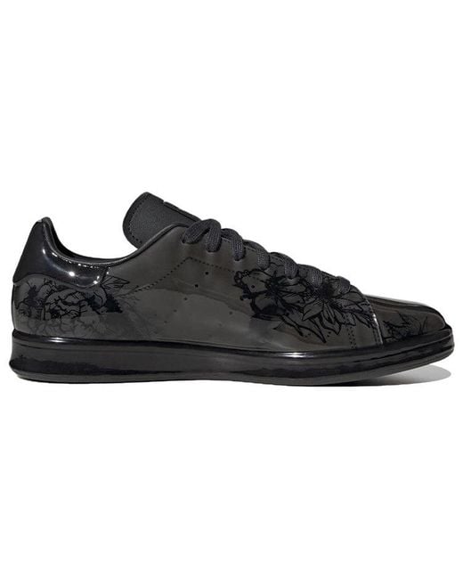 Adidas Black Stan Smith 'Chinese Porcelain' for men