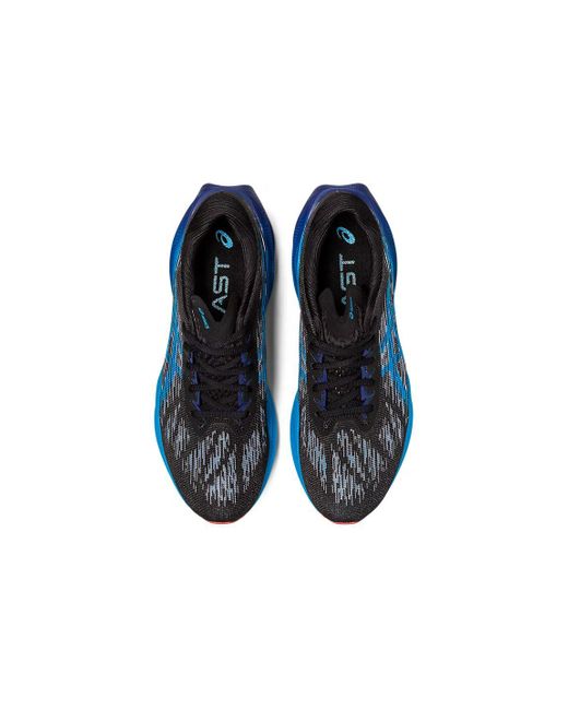 Asics Blue Novablast 3 2E Wide Island' for men