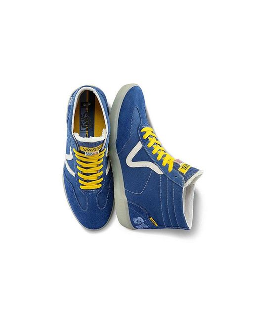 Vans Blue Th Epoch Racer Lx Sneakers for men