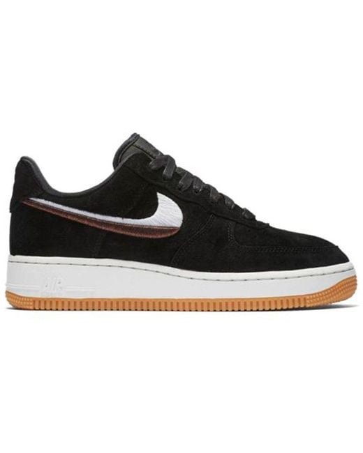 Nike Black (Wmns) Air Force 1 '07 Lx Gum'