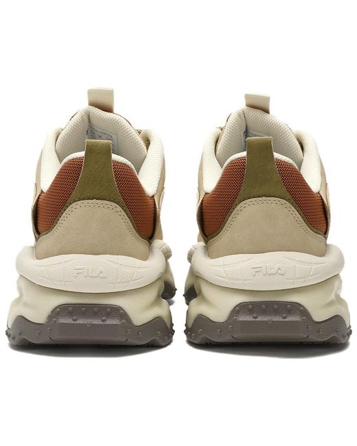 Fila White Qd96 Athletic Shoes 'Khaki' for men
