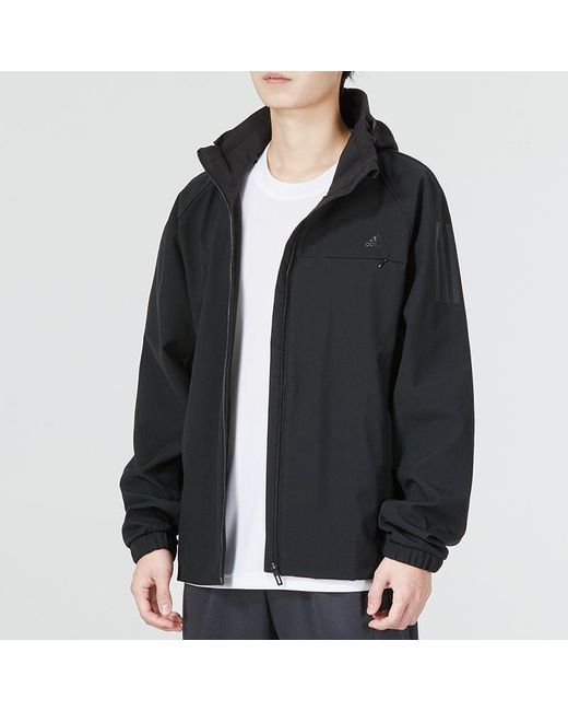 Adidas Black Id Warm Jacket for men