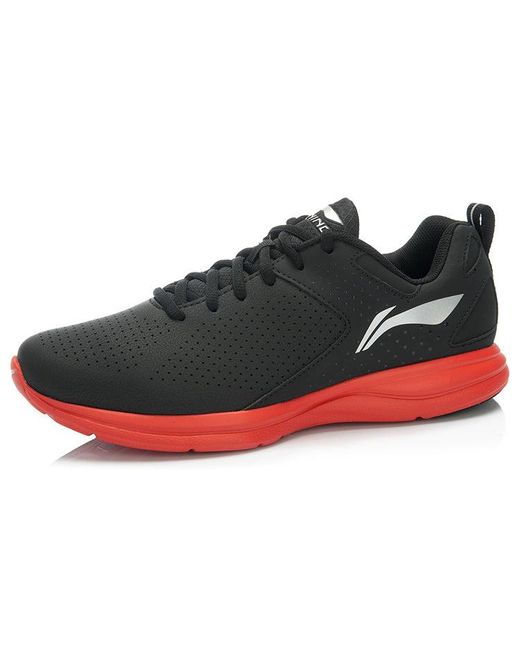 Li-ning Red Lightweight Running Shoes for men
