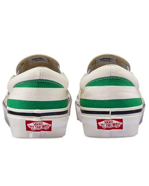 Vans White Slip-On 98 Dx 'Big Stripe for men