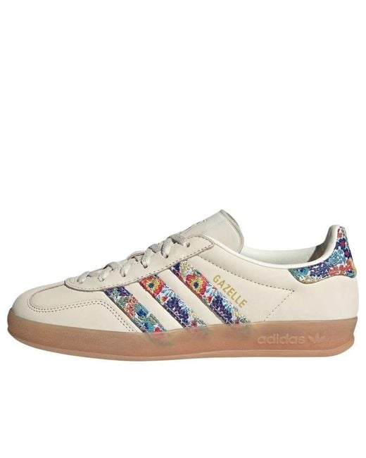 Adidas White (Wmns) X Liberty London Gazelle Indoor 'Florals'