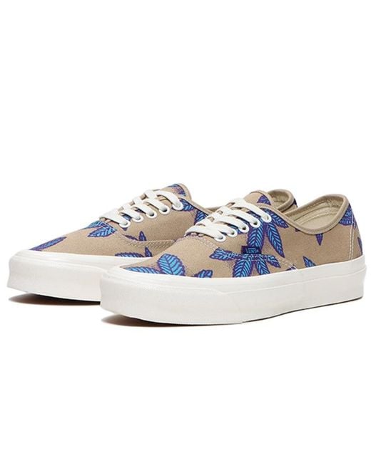 Vans Blue Og Authentic Lx 'Sweet Leaf for men