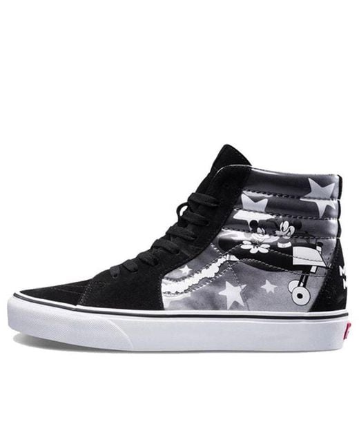 Vans Black Disney X Sk8-Hi 'Plane Crazy' for men