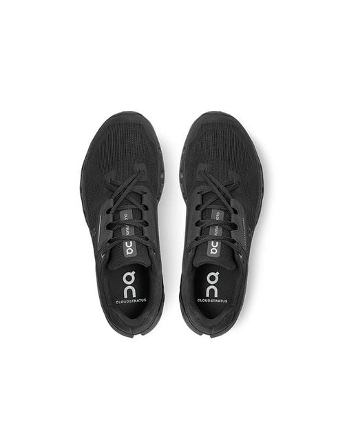On Shoes Black Cloudstratus for men