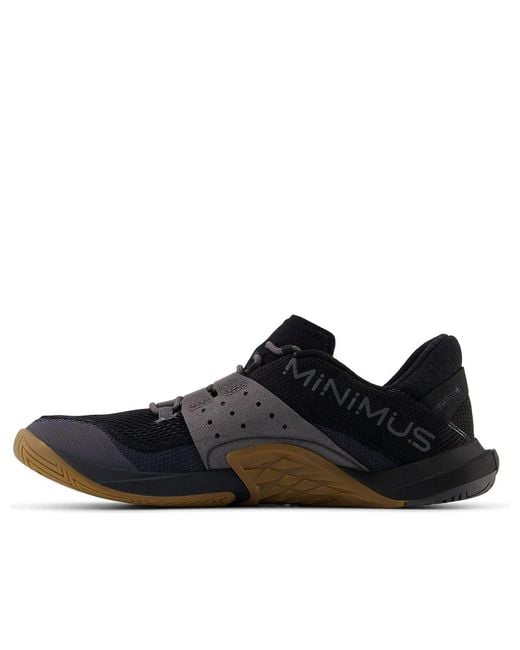 New Balance Black Minimus Tr V2 Magnet Gum' for men