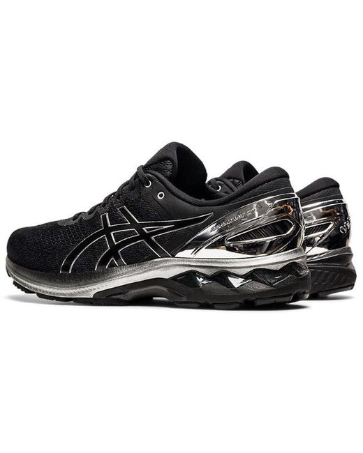 Asics Black Gel-Kayano 27 Platinum Pure' for men