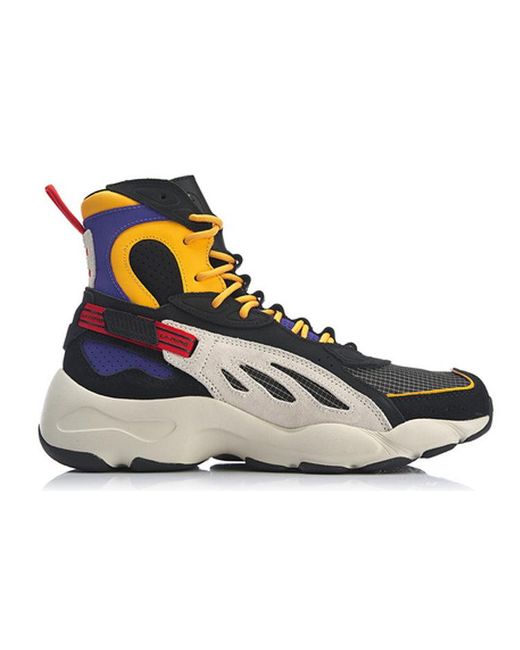 Li-ning Blue Butterfly Sky Hi for men