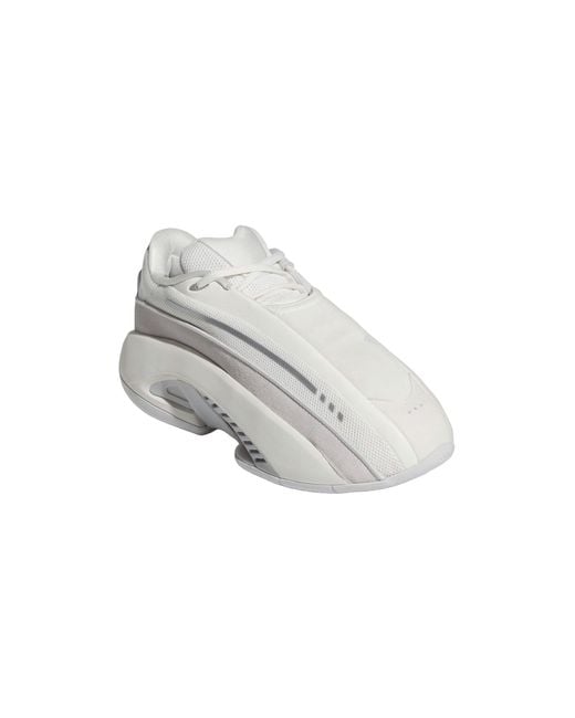 Adidas White Crazy Mad Iiinfinity Dash' for men
