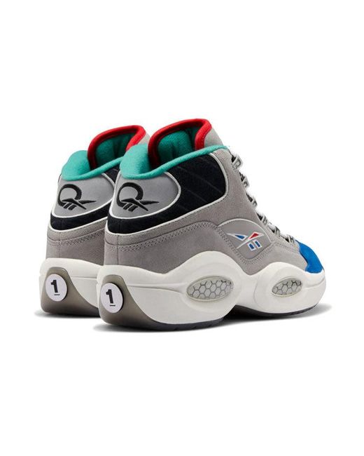 Reebok Blue Question Mid 'Draft Night' for men