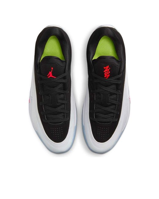 Nike White Zion 4 Basketball Shoes for men