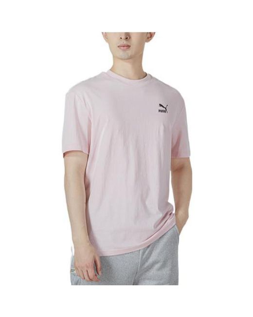 PUMA Pink Hc Relaxed Tee for men