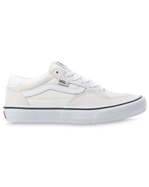 Vans White Rowan Pro Shoes for men