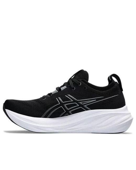 Asics Gel Nimbus 26 Running Shoe S Road Shoes Black/grey 7.5 for men
