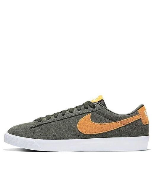 Nike Brown Zoom Blazer Low Gt Sb 'Sequoia Kumquat' for men