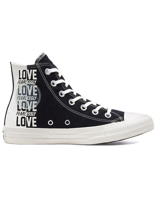 Converse Blue (Wmns) Chuck Taylor All Star High 'Love Fearlessly'
