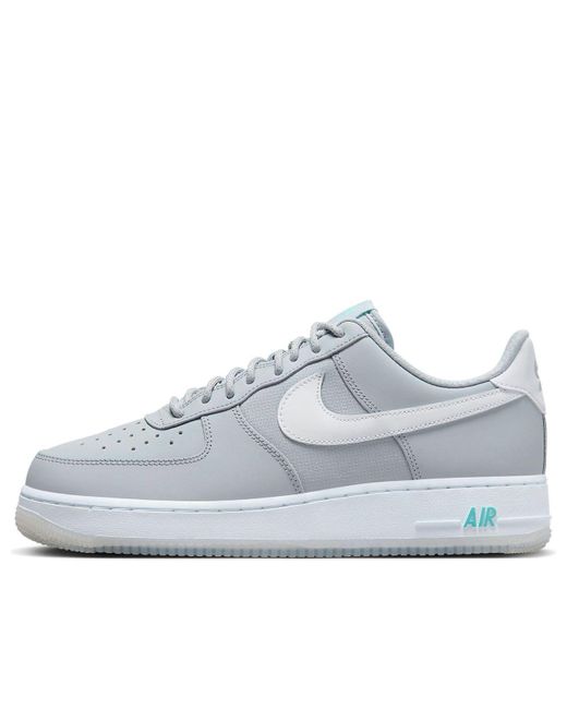 Nike Blue Air Force 1 '07 'Wolf Light Retro' for men