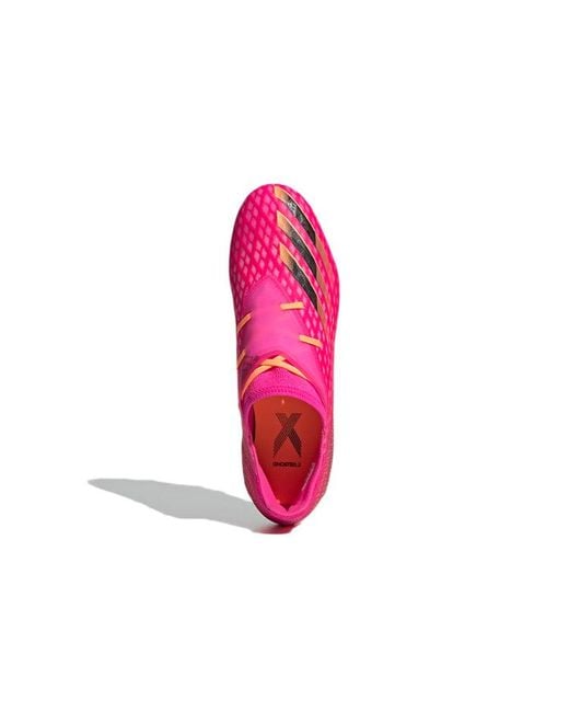 Adidas Pink X Ghosted.2 Fg Shoes 'Shock' for men