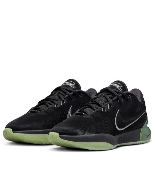Nike Black Lebron Xxi 'tahitian' Basketball Shoes for men