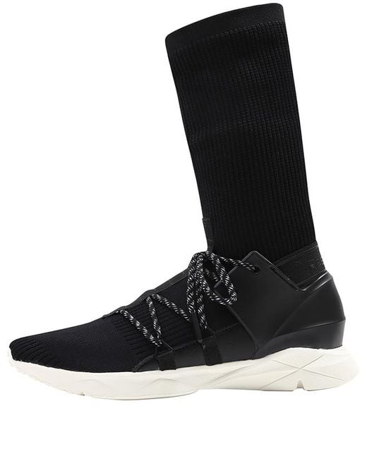 Reebok Black Sock Runner Caged