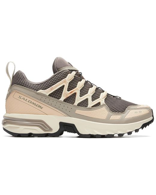 Salomon White Acg + Og Sneakers 'Falcon Shortbread Hazelnut' for men