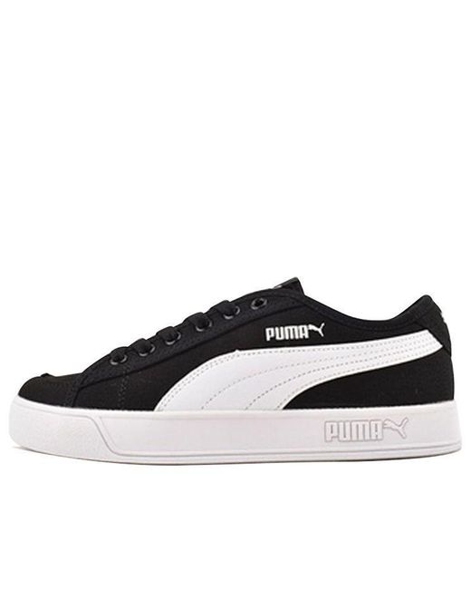 PUMA Black Smash V2 Vulc Cv for men