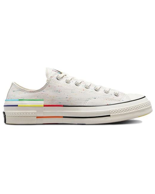 Converse White Chuck 70 Low 'Pride for men
