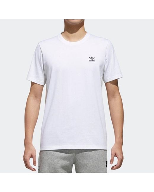 Adidas White Originals Casual Short Sleeve for men