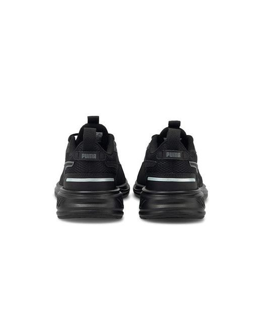 PUMA Black Scorch Runner Castlerock' for men