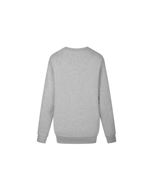 KENZO Gray (Wmns) Fw21 Tiger Head Printing Cotton Hoodie