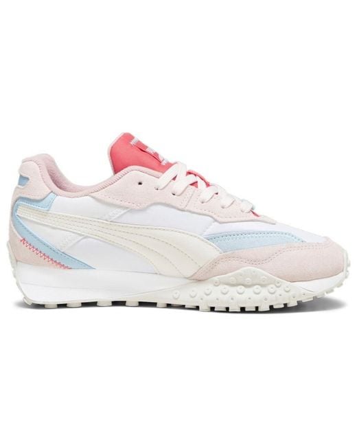 PUMA White Blktop Rider -Frosty' for men