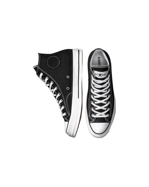 Converse Black Stussy X Chuck 70 High