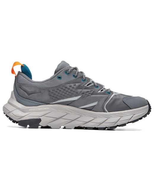 Hoka One One Gray Anacapa Low Gore Tex 'Castlerock' for men